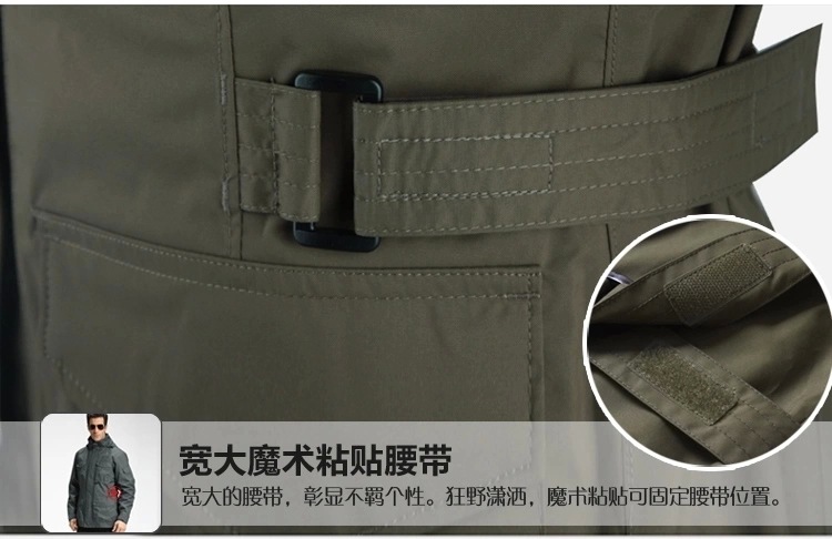 北方沖鋒衣細節展示