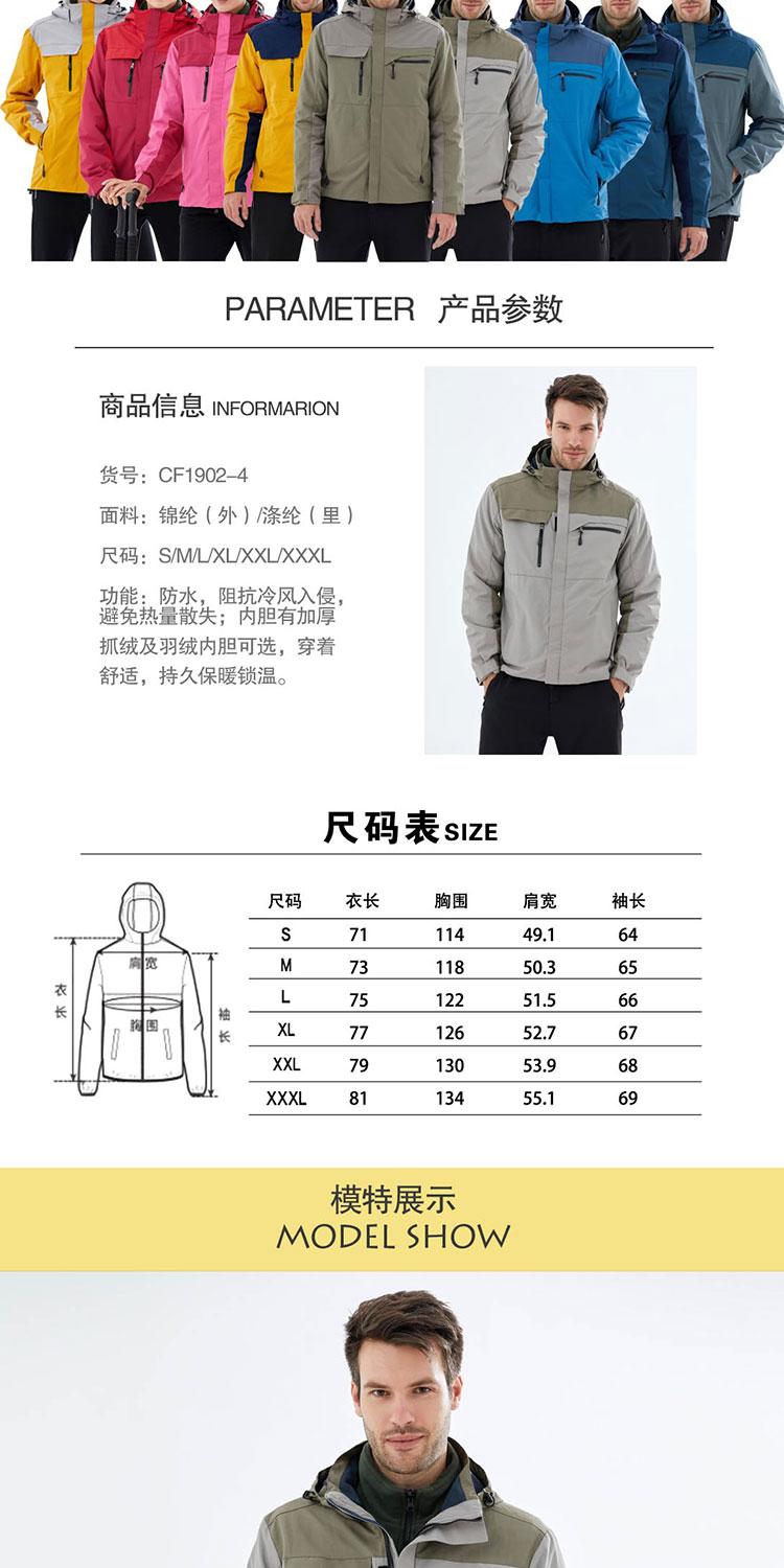 沖鋒衣設計