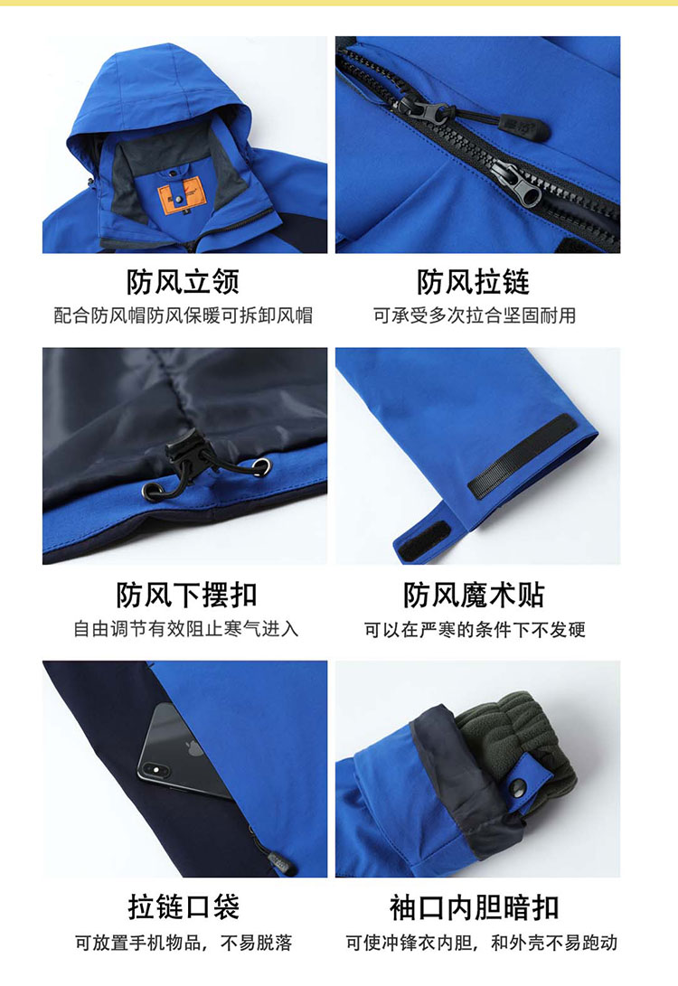 沖鋒衣細節展示圖