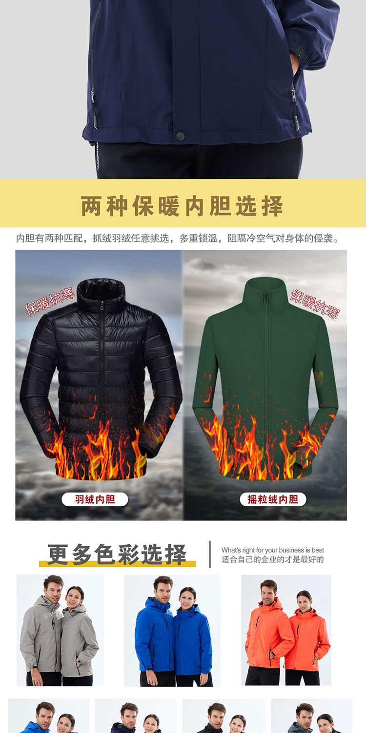沖鋒衣兩種內膽.jpg